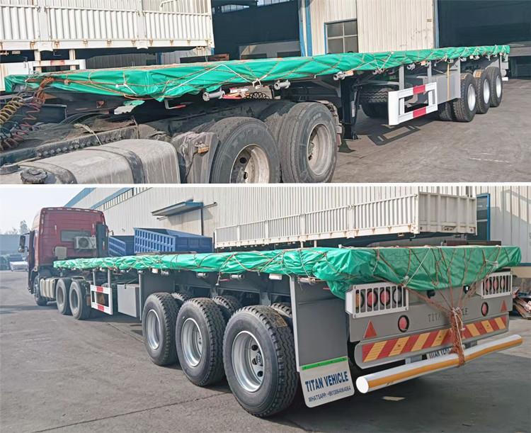 Titan Vehicle Tri Axle Trailer for Sale in Uganda