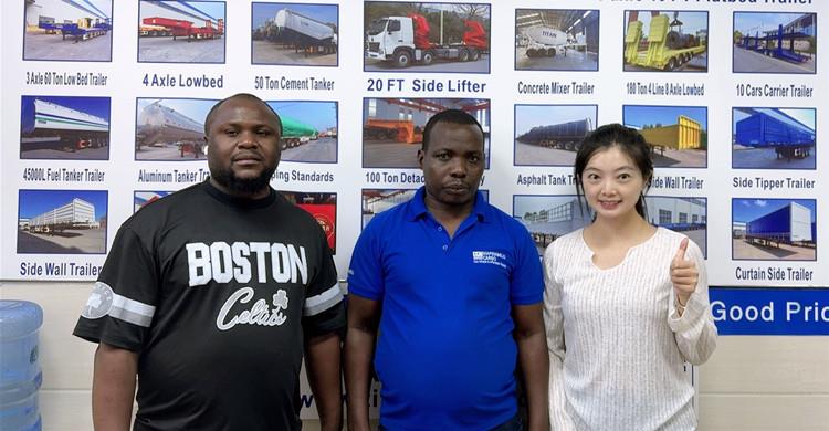 Titan Vehicle Tri Axle Trailer for Sale in Uganda