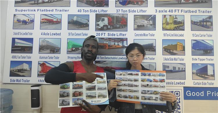 80 Ton Low Loader Trailer for Sale In Burkina Faso