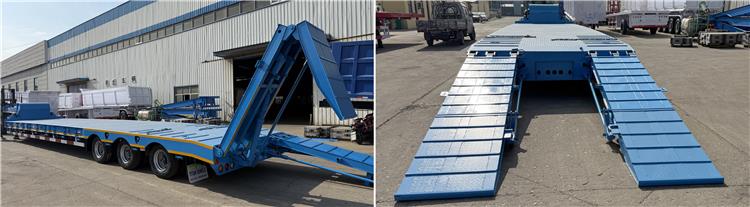 80 Ton Low Loader Trailer for Sale In Burkina Faso