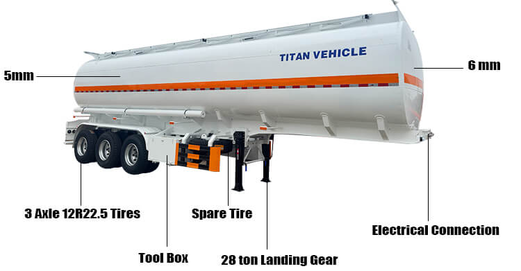 3 Axle Fuel Tanker Trailer for Sale in Jamaica