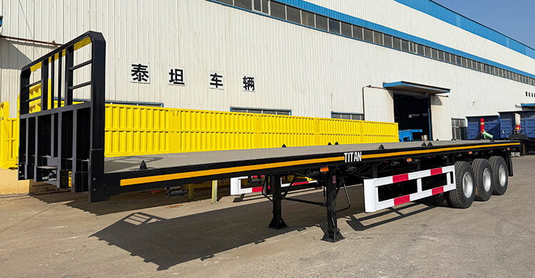 40 Ft Flatbed Semi Trailer for Sale in Cameroon