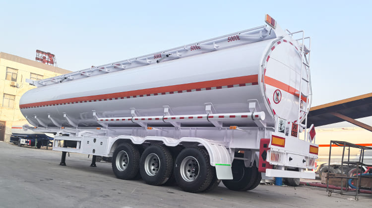 45000 Liters Fuel Tanker Trailer for Sale in Zambia