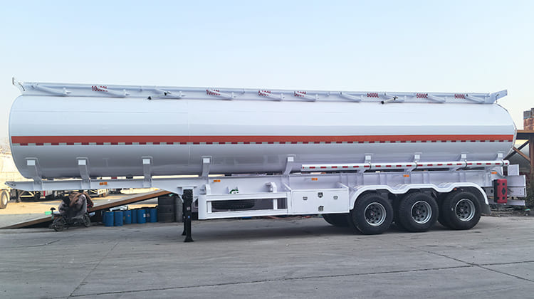 45000 Liters Fuel Tanker Trailer for Sale in Zambia