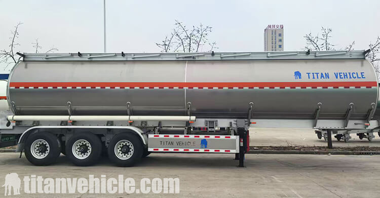 3 axle aluminum tanker trailer for sale in Haiti