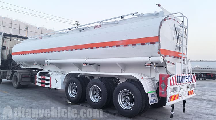 45000 Liters Fuel Tanker Trailer Manufacturers for Sale in Zambia