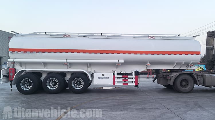 45000 Liters Fuel Tanker Trailer Manufacturers for Sale in Zambia
