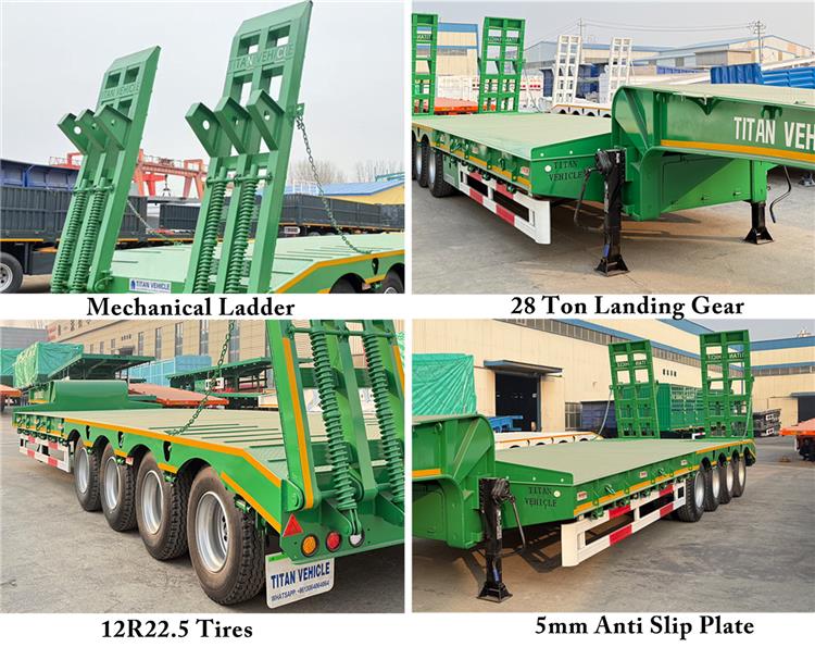 TITAN 4 Axle Low Loader Trailer for Sale In Senegal