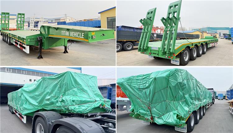 TITAN 4 Axle Low Loader Trailer for Sale In Senegal