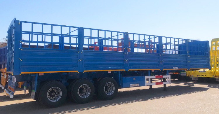 3 Axle Fence Semi Trailer for Sale in Sudan