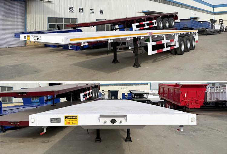 TITAN 40Ft Semi Flat Bed Trailer for Sale Near Me in Kenya