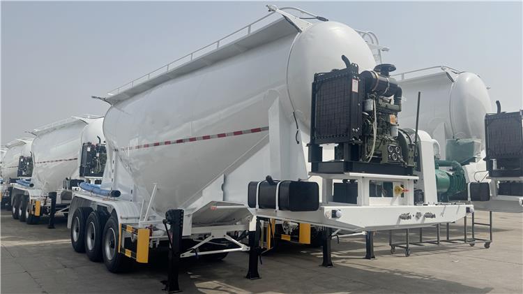3 Axle Dry Bulk Cement Tanker Trailer for Sale In 