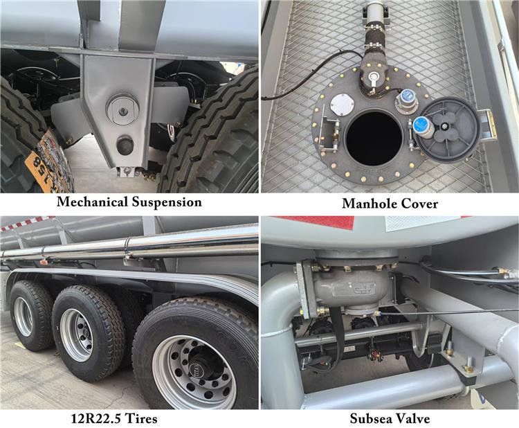 45000 Liters Petroleum Tanker Trailers for Sale In Mali
