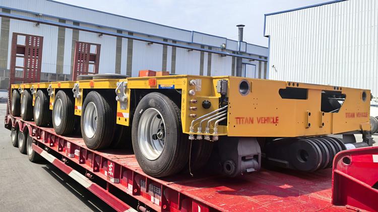 6 Hydraulic Axle Modular Trailer for Sale in Argentina