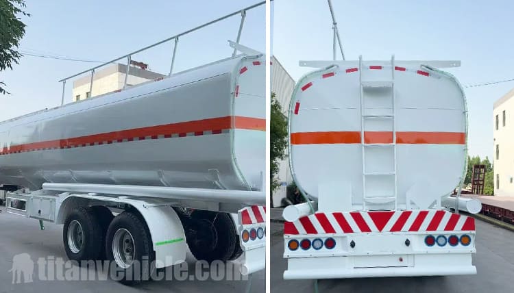42000 Liters Diesel Fuel Tanker Trailer for Sale in Guam