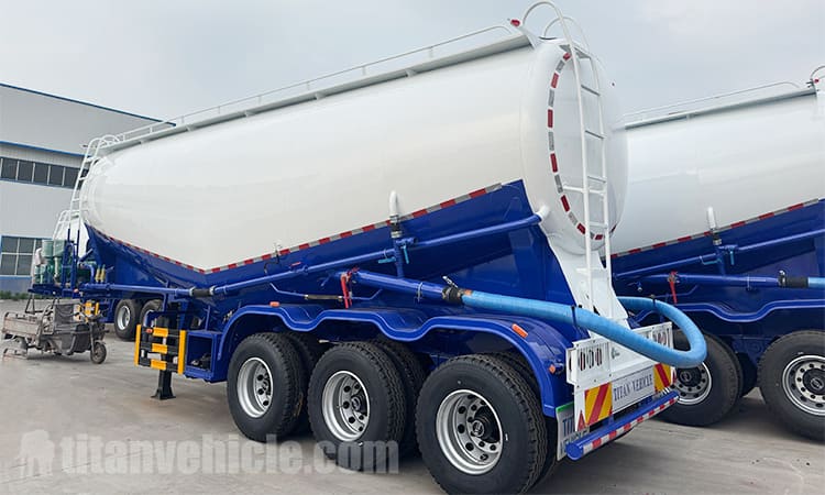 40 CBM Bulk Cement Tanker Trailer for Sale in Congo