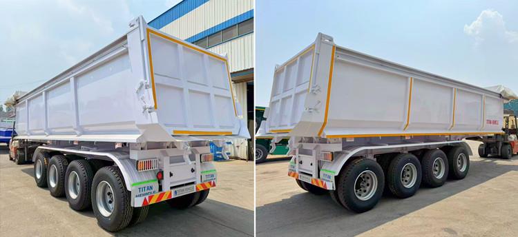 4 Axle Semi Dump Trailer Truck for Sale in Mali