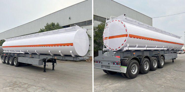 4 Axle Fuel Tanker Trailer for Sale in Guinea