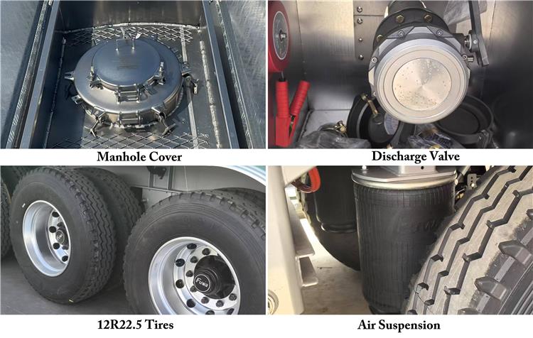45000 Liters Aluminum Tanker Trailer for Sale In Congo 
