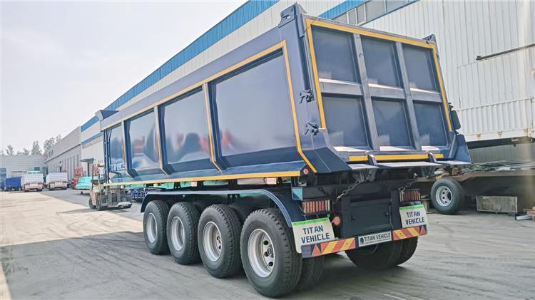 4 Axle Dump Semi Trailer for Sale In Senegal
