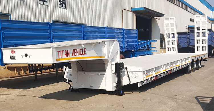 3 Axle Lowbed Truck Trailer for Sale in Kenya