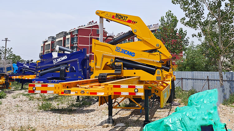 37 Ton Container Side Loader Trailer for Sale in Angola