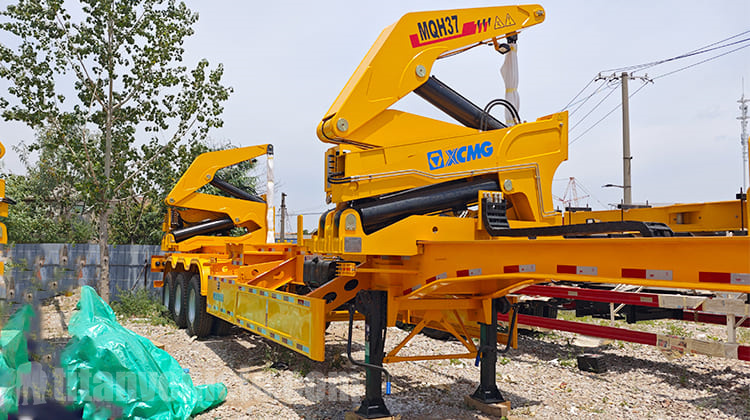 37 Ton Container Side Loader Trailer for Sale in Angola