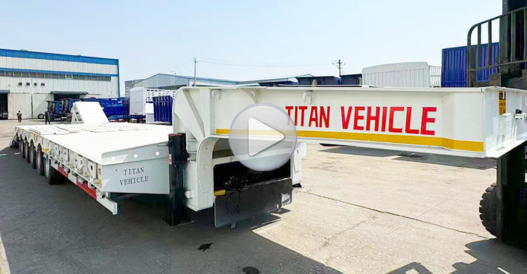 5 Axle Semi Lowbed Trailer for Sale in 