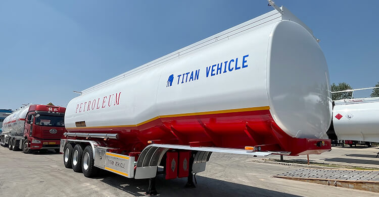 3 Axle Petroleum Tanker Trailers for Sale in Zambia