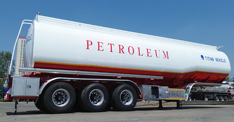 3 Axle Petroleum Tanker Trailers for Sale in Zambia