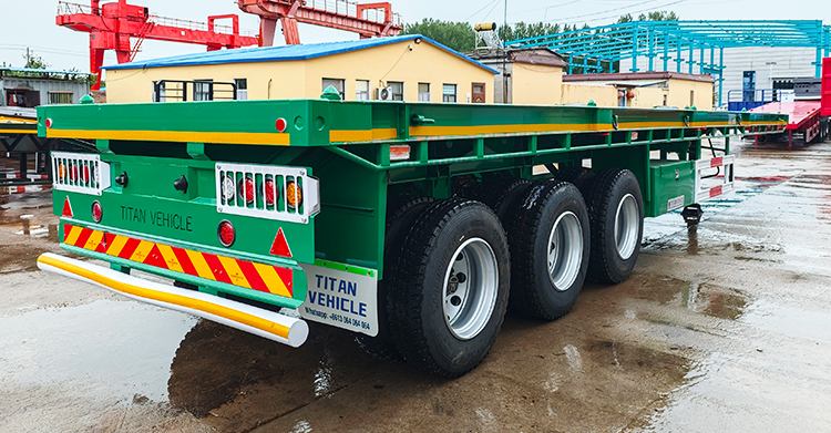 40 Ft Flatbed Trailer for Sale in Ghana