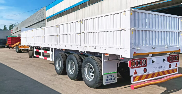 3 Axle Side Wall Trailer for Sale in Mozambique