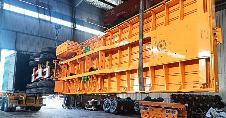 Tri Axle Flatbed Trailer for Sale in Kenya