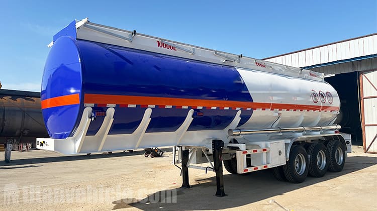 30000 Liters Diesel Fuel Tanker Trailer for Sale in Tanzania