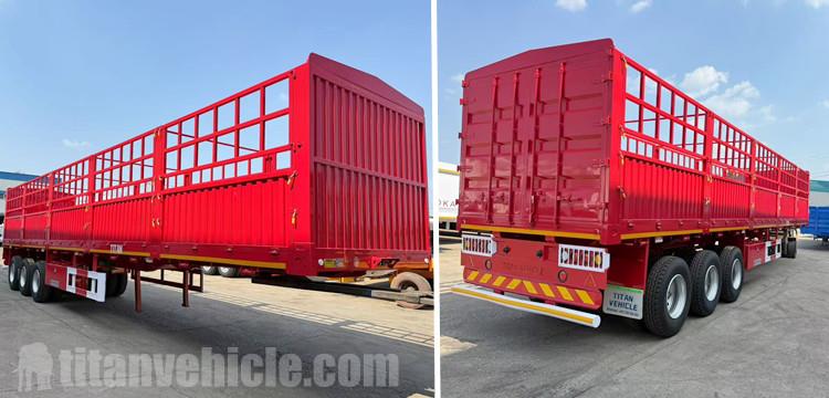 TITAN Fence Semi Trailers for Sale in Sierra Leone