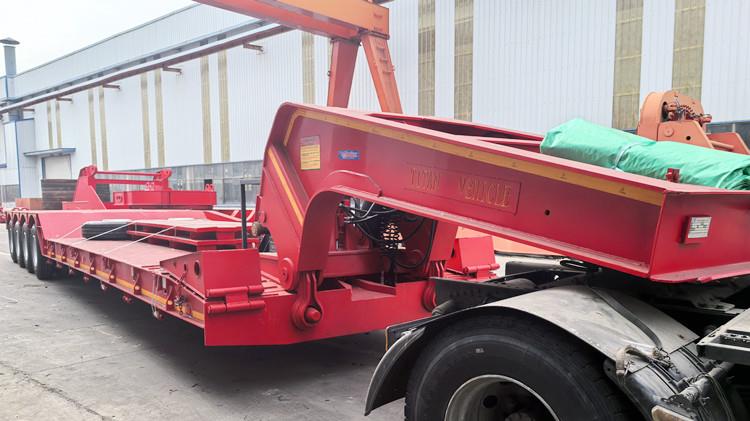 4 Axle 100 Ton Lowboy Trailer for Sale Near Me in Nigeria