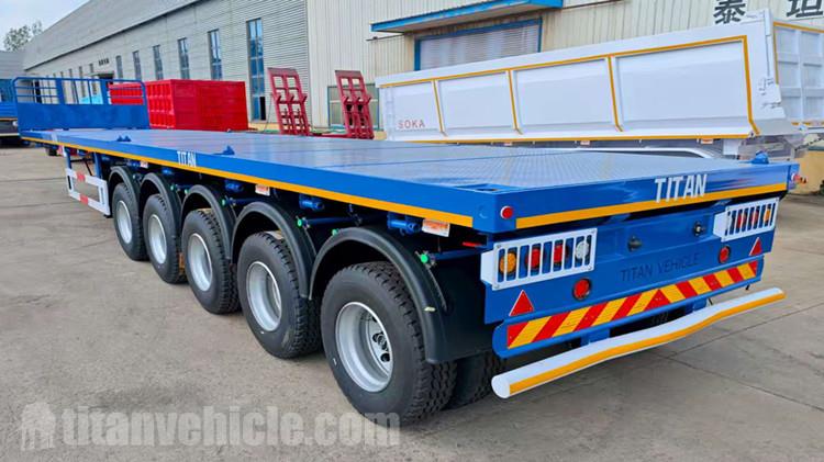 5 Axle Flatbed Trailer for Sale Near Me in Togo