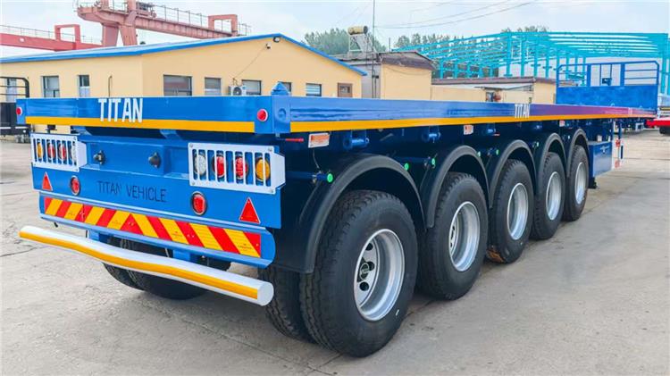 5 Axle Semi Flatbed Trailer Price for Sale In Guyana