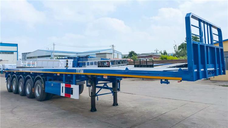 5 Axle Semi Flatbed Trailer Price for Sale In Guyana