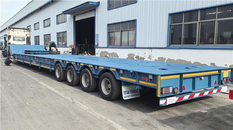 Folding Gooseneck Trailer for Sale In Congo