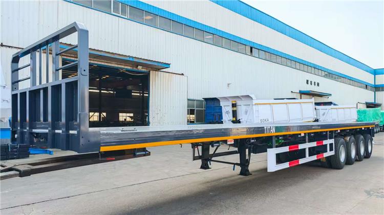 4 Axle Flat Deck Trailer for Sale In Tanzania