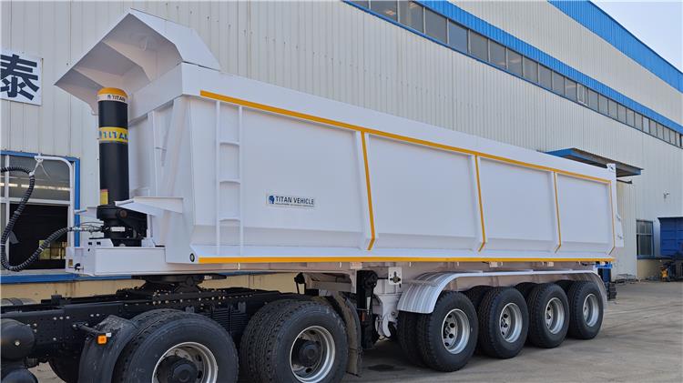 4 Axle Dump Trailer for Sale In Senegal