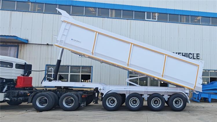 4 Axle Dump Trailer for Sale In Senegal