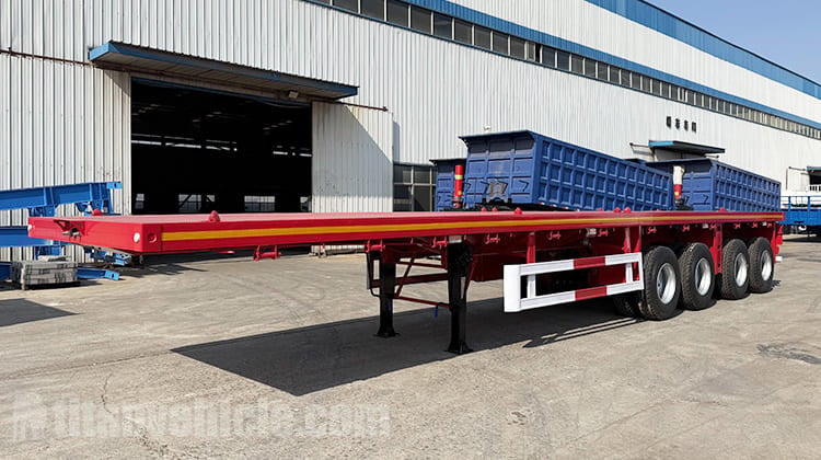 4 Axle Flatbed Truck Trailer for Sale in Nigeria