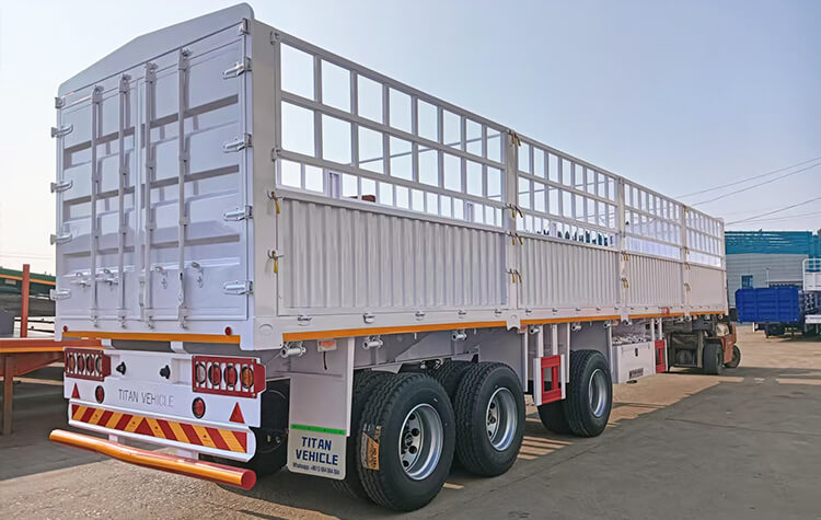 3 Axle Fence Semi Trailer for Sale in Peru