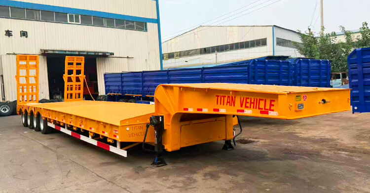 100 Ton Lowbed Trailer for Sale in Nigeria