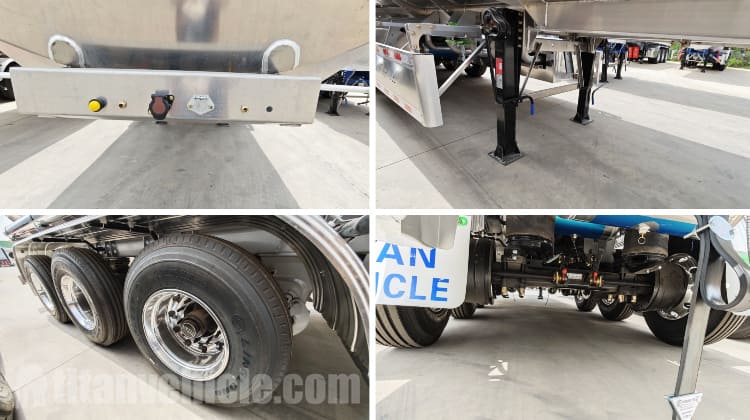 Aluminum Tanker Trailers for Sale in Costa Rica