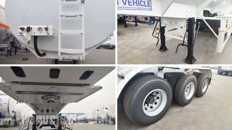 Tri Axle Petrol Tanker Trailer Price for Sale in Uganda