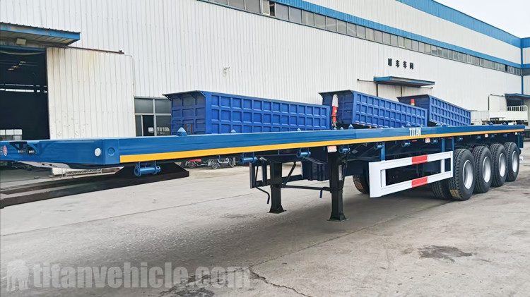 4 Axle Flatbed Trailer for Sale Near Me in Mozambique