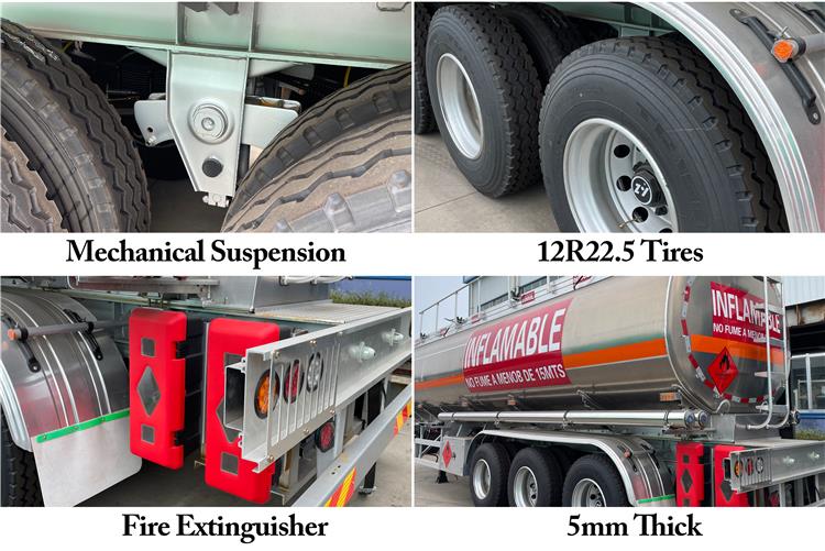 Aluminum Tanker Trailer for Sale In Kenya